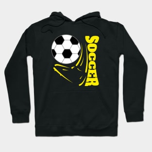 Soccer Foot - Yellow Hoodie